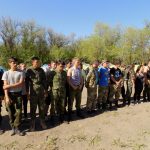 Астраханские поисковики в поисковой экспедиции в Ростовской области